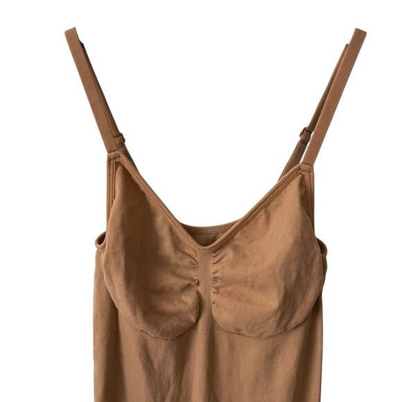 Comfort by Real Womens Large Shapewear Bodysuit Shaping Short One Piece - Picture 3 of 9